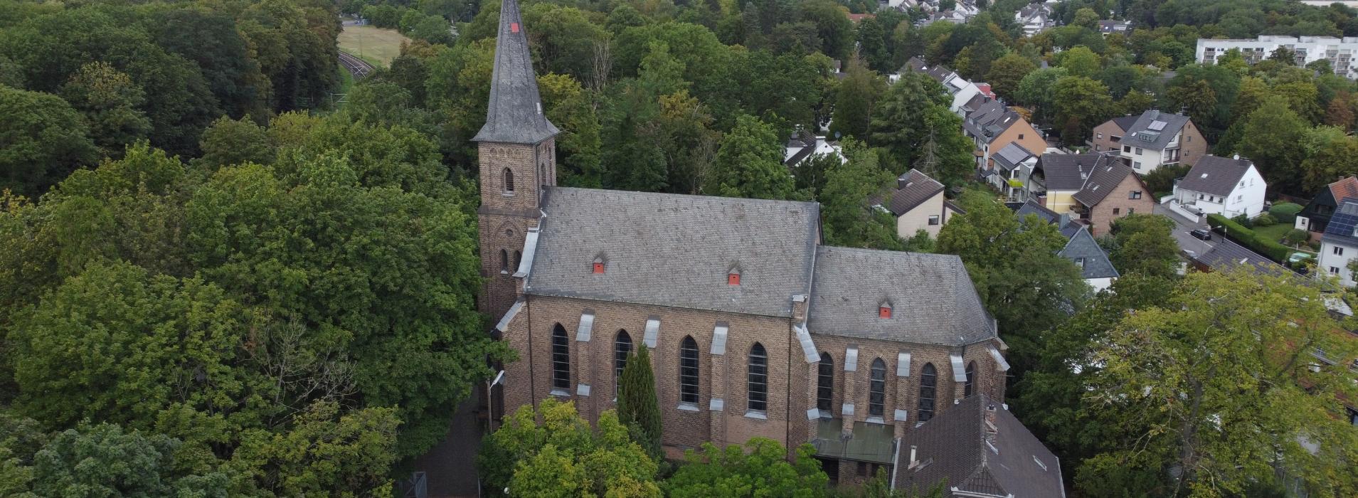 St. Johannes Drohnenaufnahme