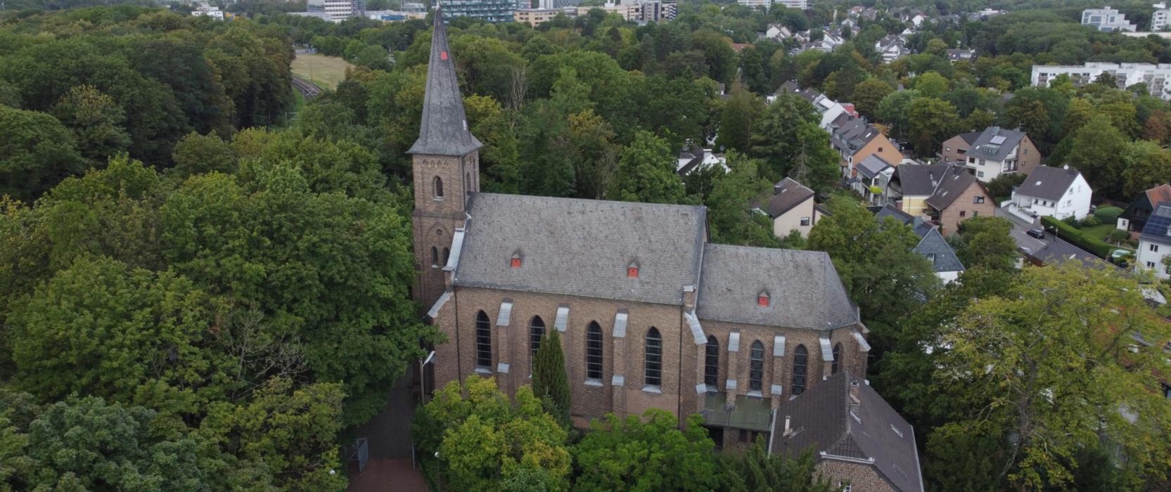 St. Johannes Drohnenaufnahme