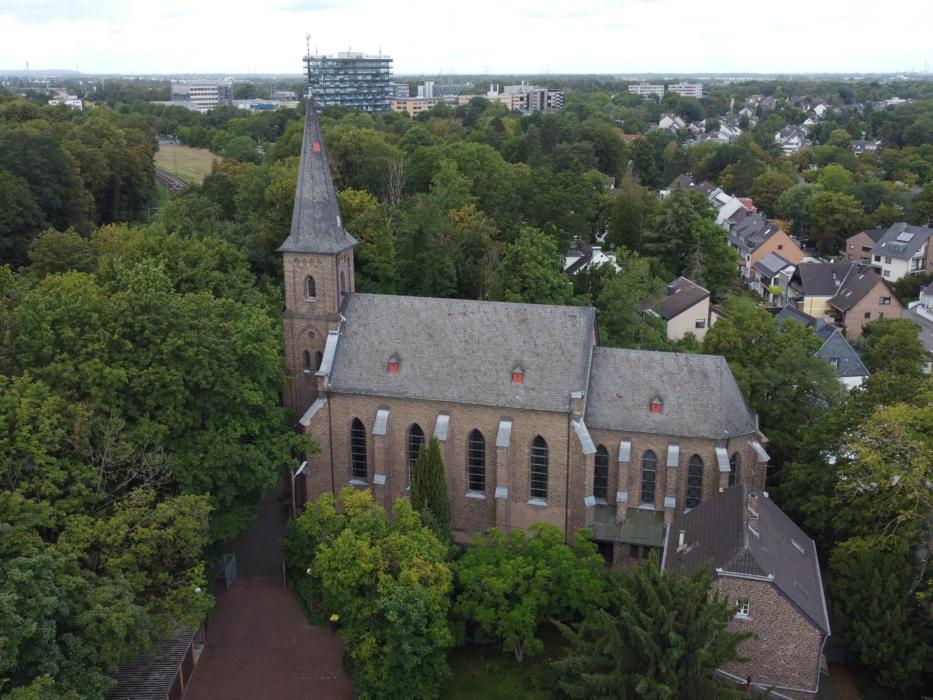 St. Johannes Drohnenaufnahme